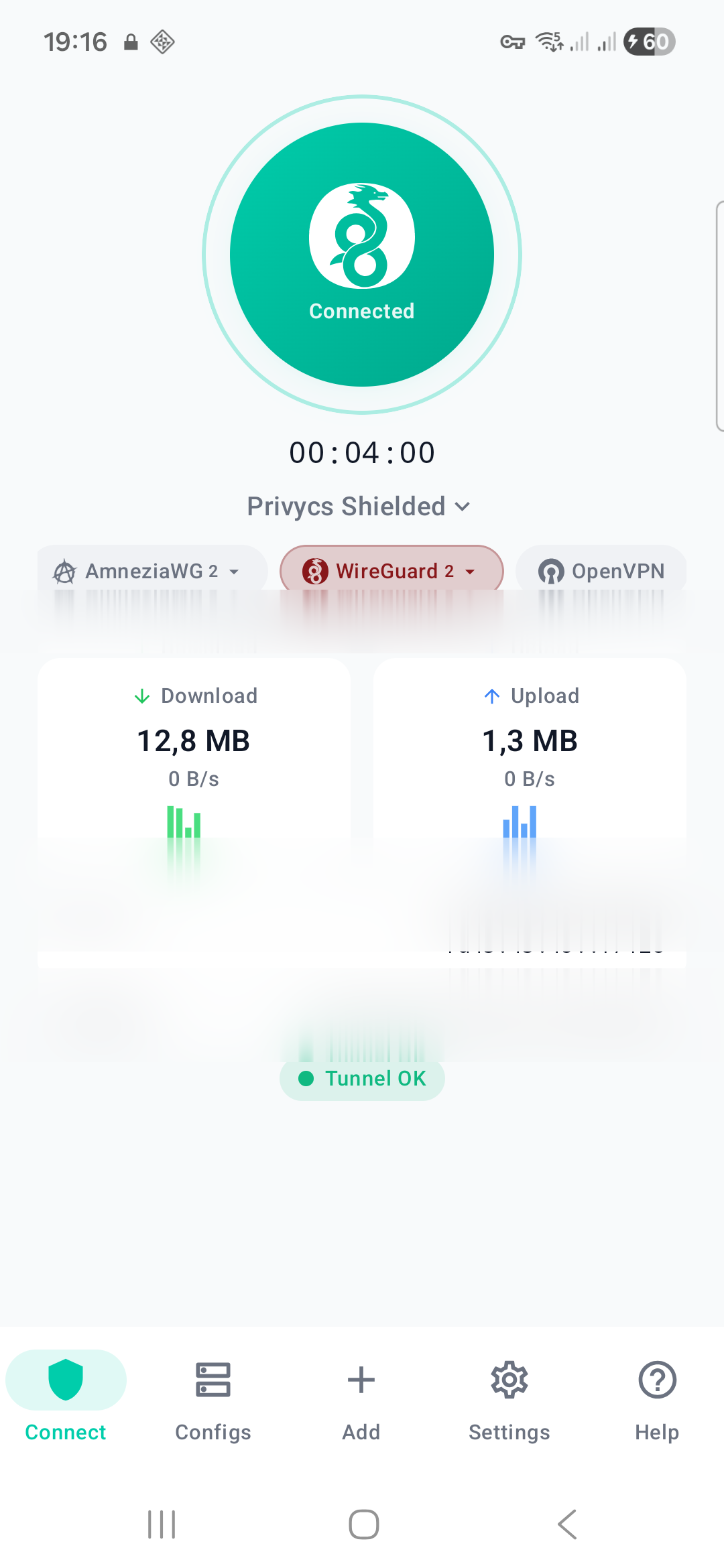 One tap, four protocols