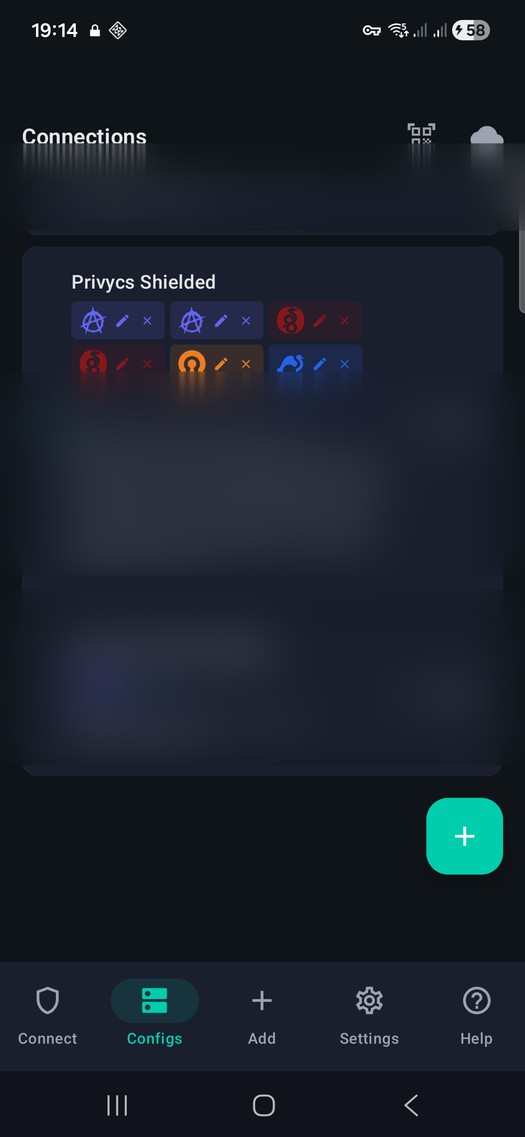 Multi-config connections