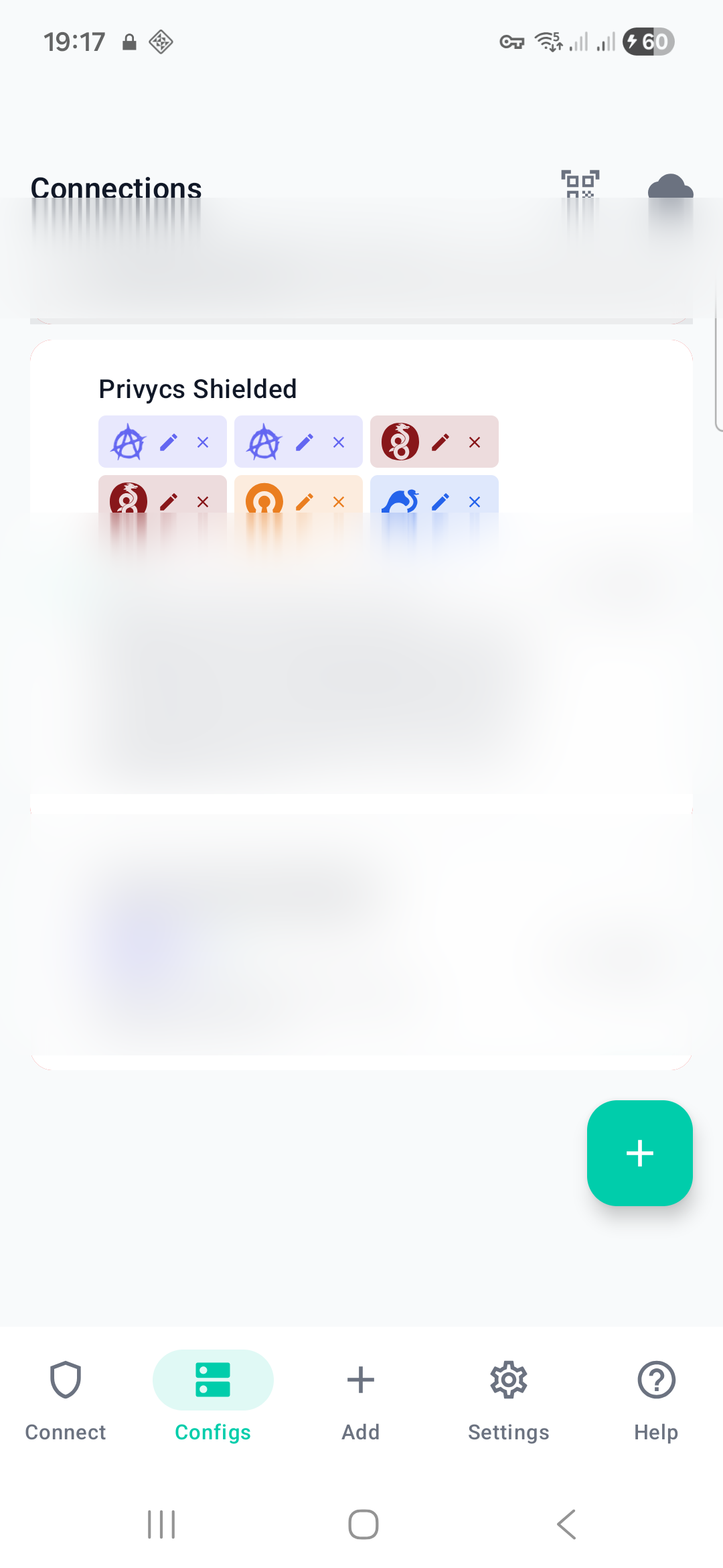 Multi-config connections